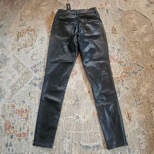 NWT Express Faux Leather Pants Sz 0 With 28" Inseam